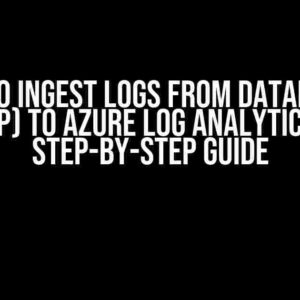 How to Ingest Logs from Databricks (GCP) to Azure Log Analytics: A Step-by-Step Guide